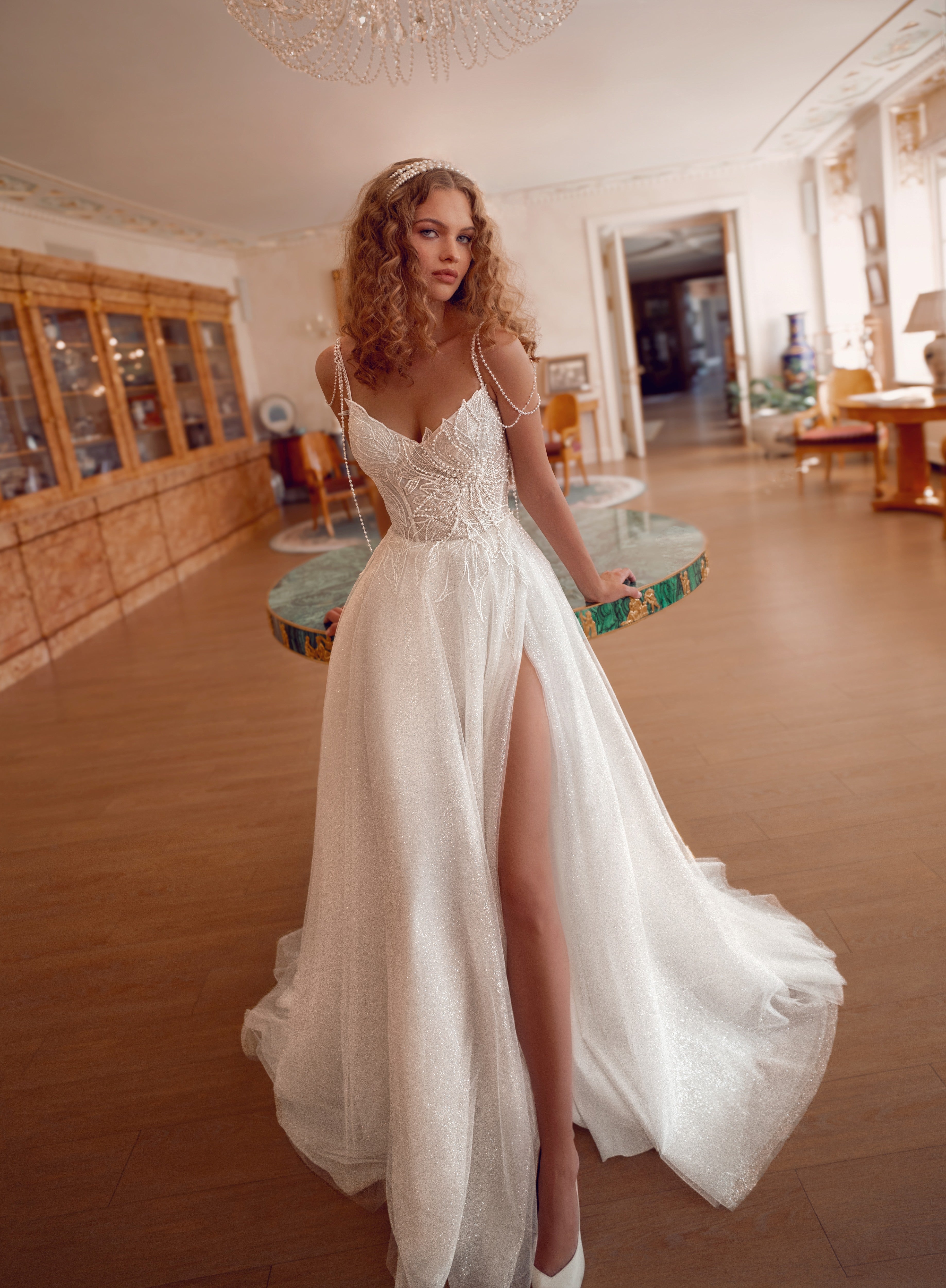 spring garden formal dress Your code: Party Formal. Your guests: Absolutely serving. I love a classic black tie wedding but something about garden party just speaks to me!! material_Sparkles main image 1