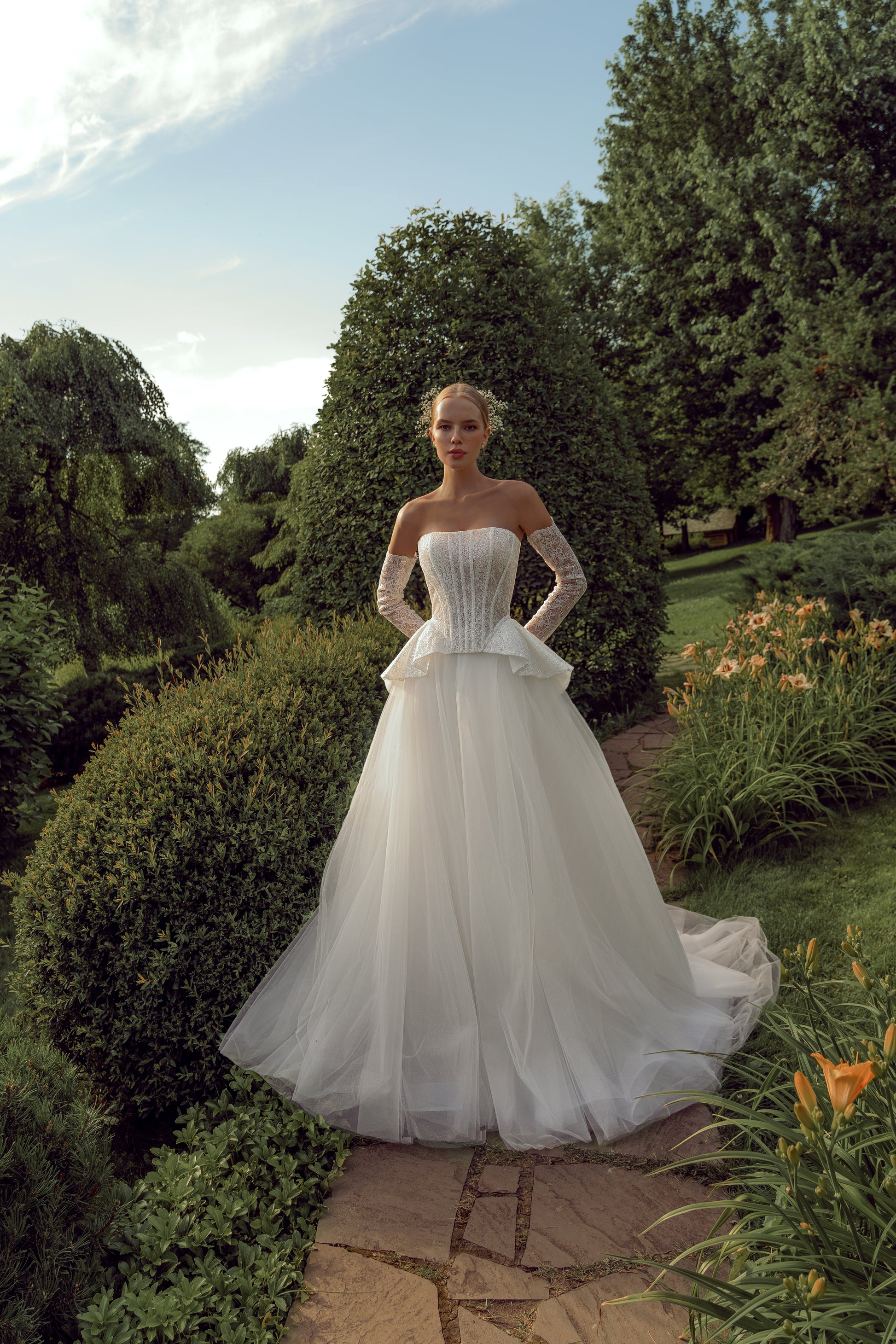 corset princess wedding dresses See Through Corset Wedding Dress Sweetheart Ball Gown Lisposa