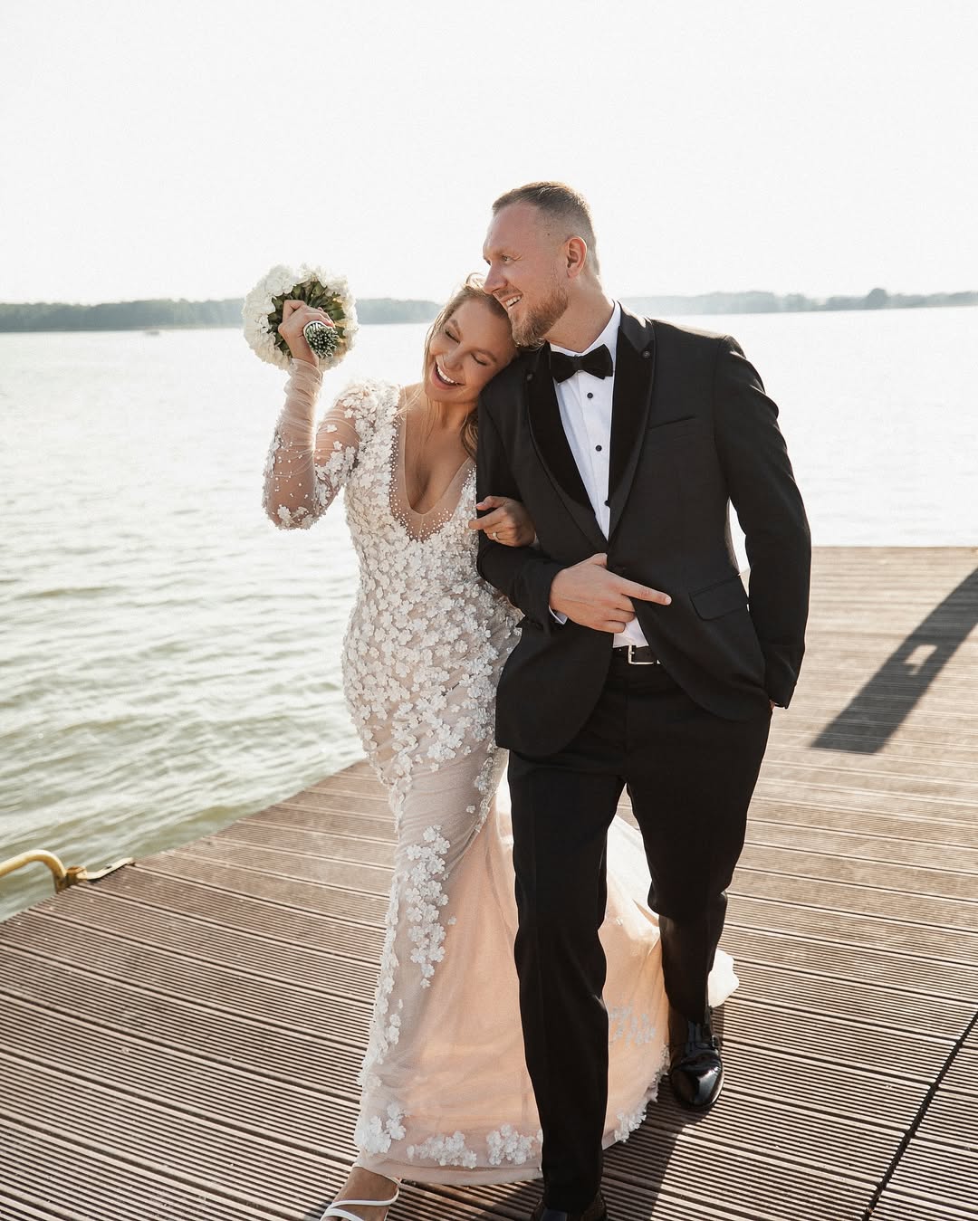 The same gown on a real Think Bridal bride